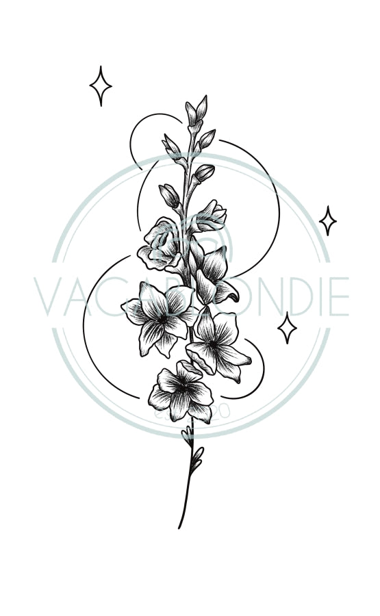 August Birth Flower - Gladiolus – VagaBlondie